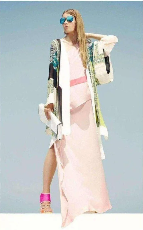 Stylish Layered Wear Runway Madina Evening Dress