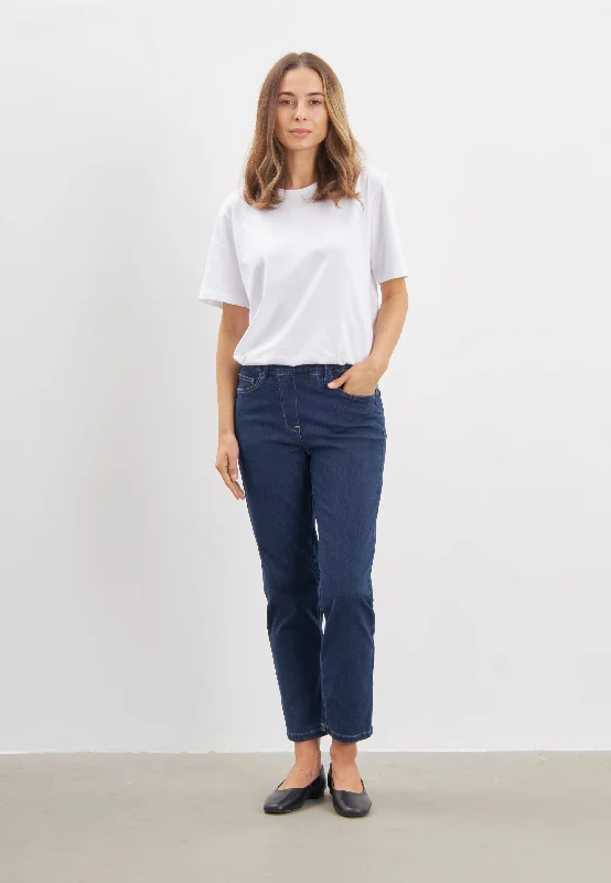Cozy Daywear Options Hannah Regular - Ekstra Short Length - Dark Blue Denim