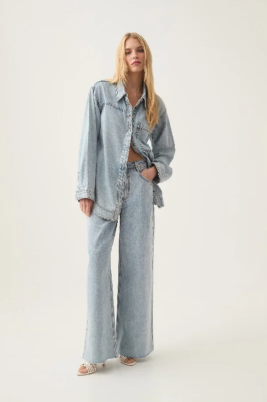 Warm Comfortable Fits Aura Wide Leg Jeans