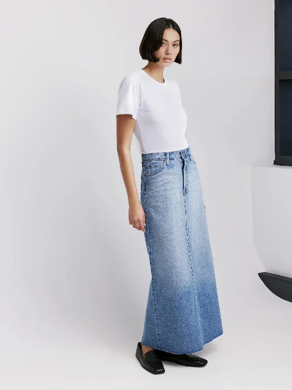 Comfortable Streetwear Roxanne Skirt Back Split Liberty