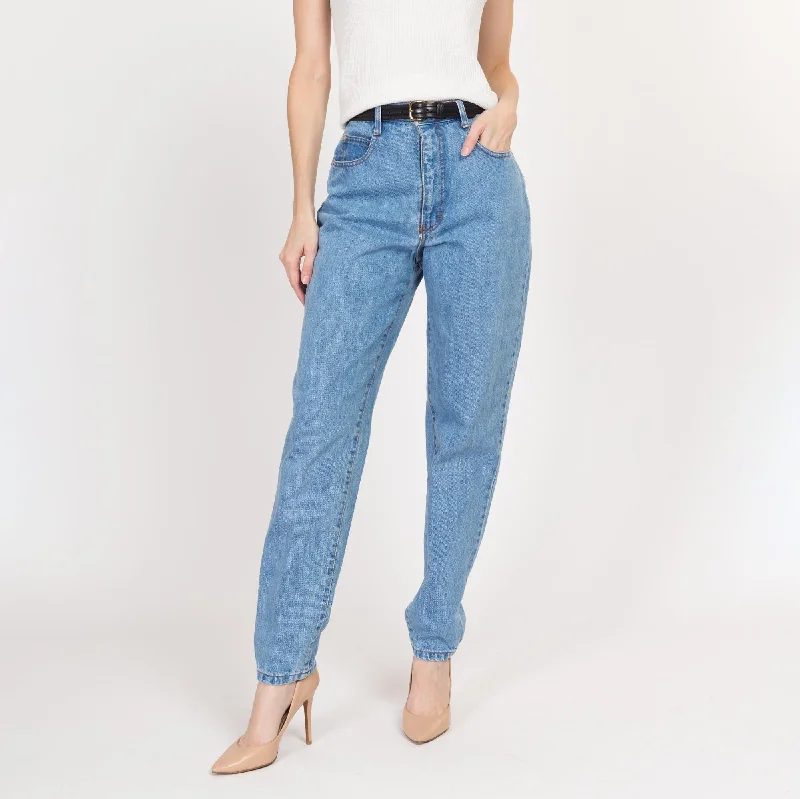 Comfortable Outfits Wear Small 80s Gitano High Waisted Mom Jeans 26"