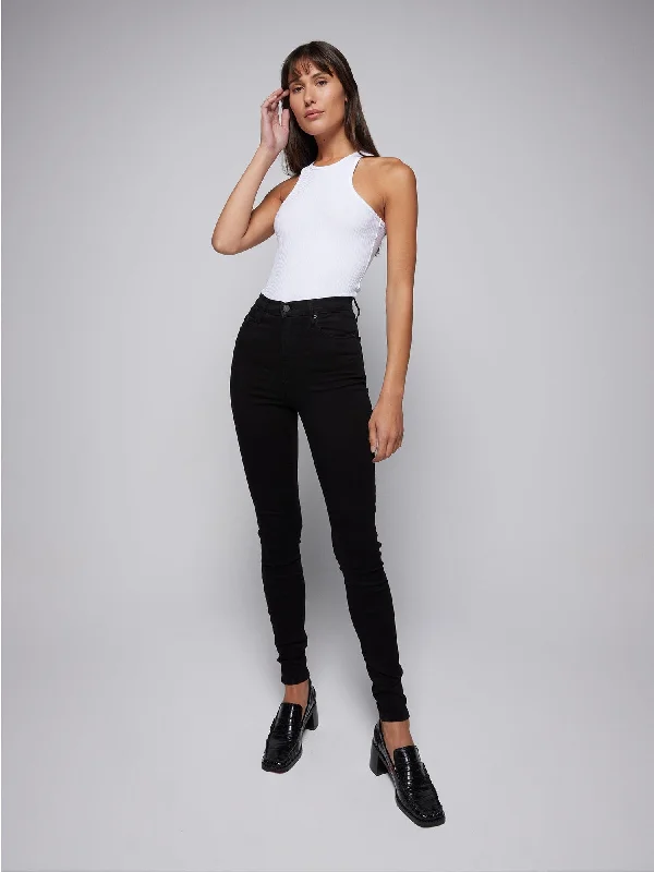 Soft Chic Styles Siren Skinny Power Blk