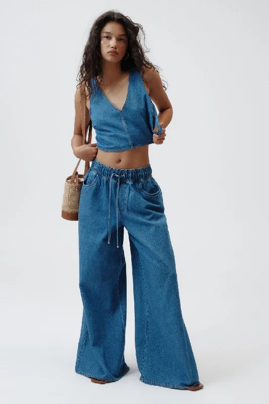 Cozy Fit Pieces Sunray Denim Jeans