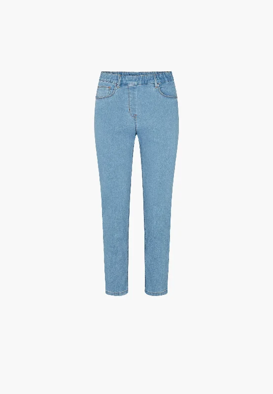 Cozy Wear Trends Hannah Regular - Extra Short Length - Light Blue Denim